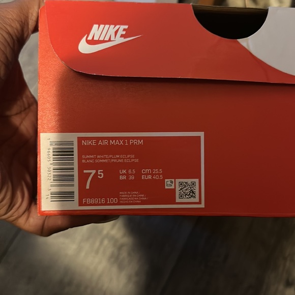 Nike Air Max 1 PRM size 7.5 - Picture 4 of 4